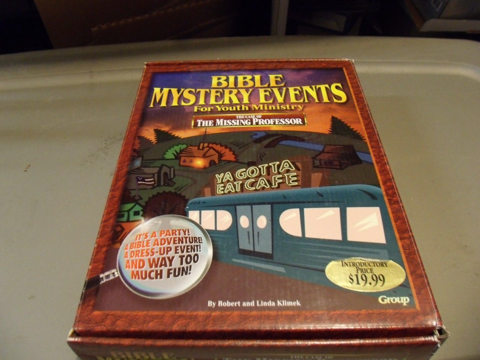 Bible Mystery Events: The Case of the Missing Professor box art