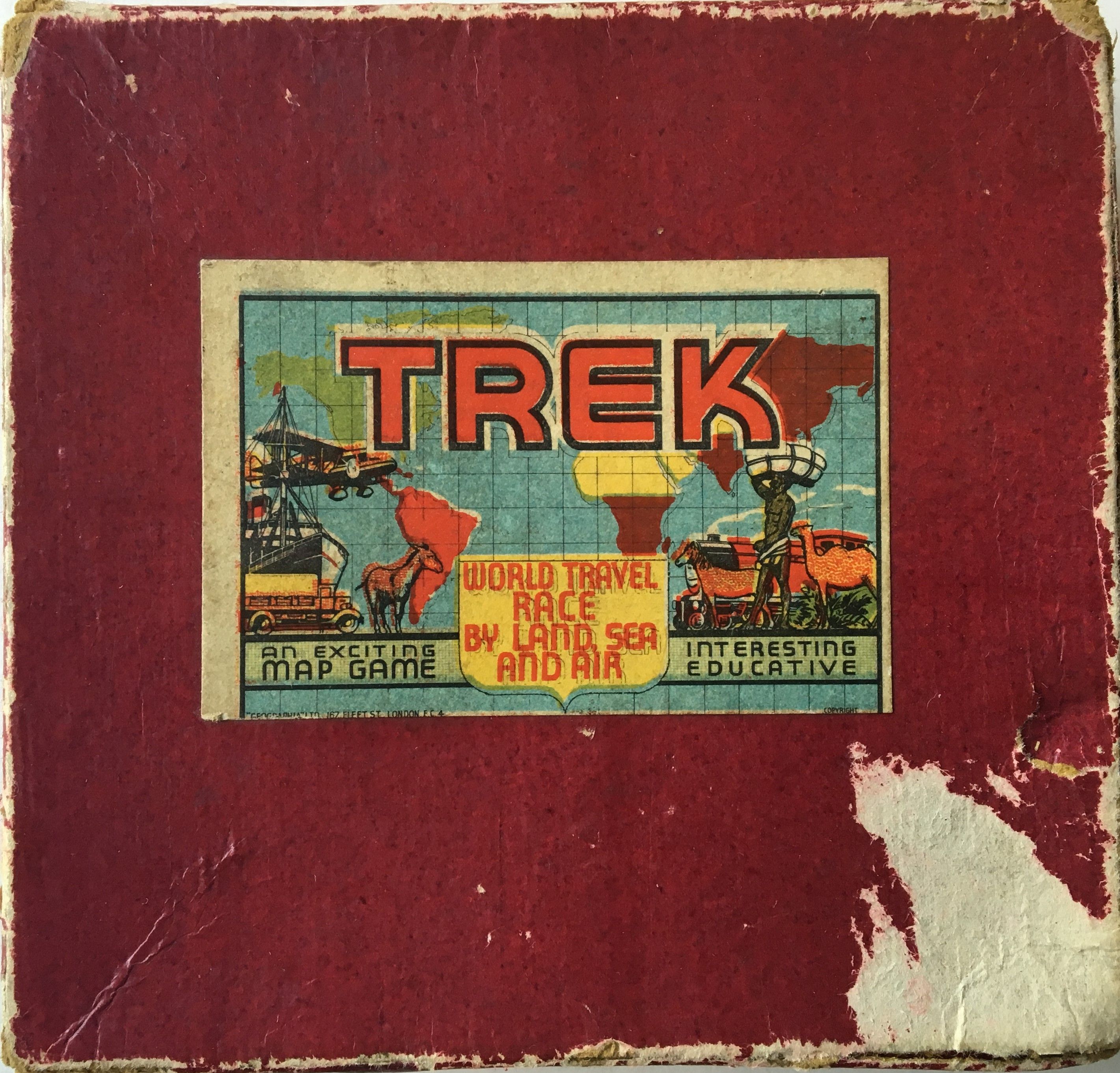 Trek: World Travel Race by Land, Sea and Air doboz