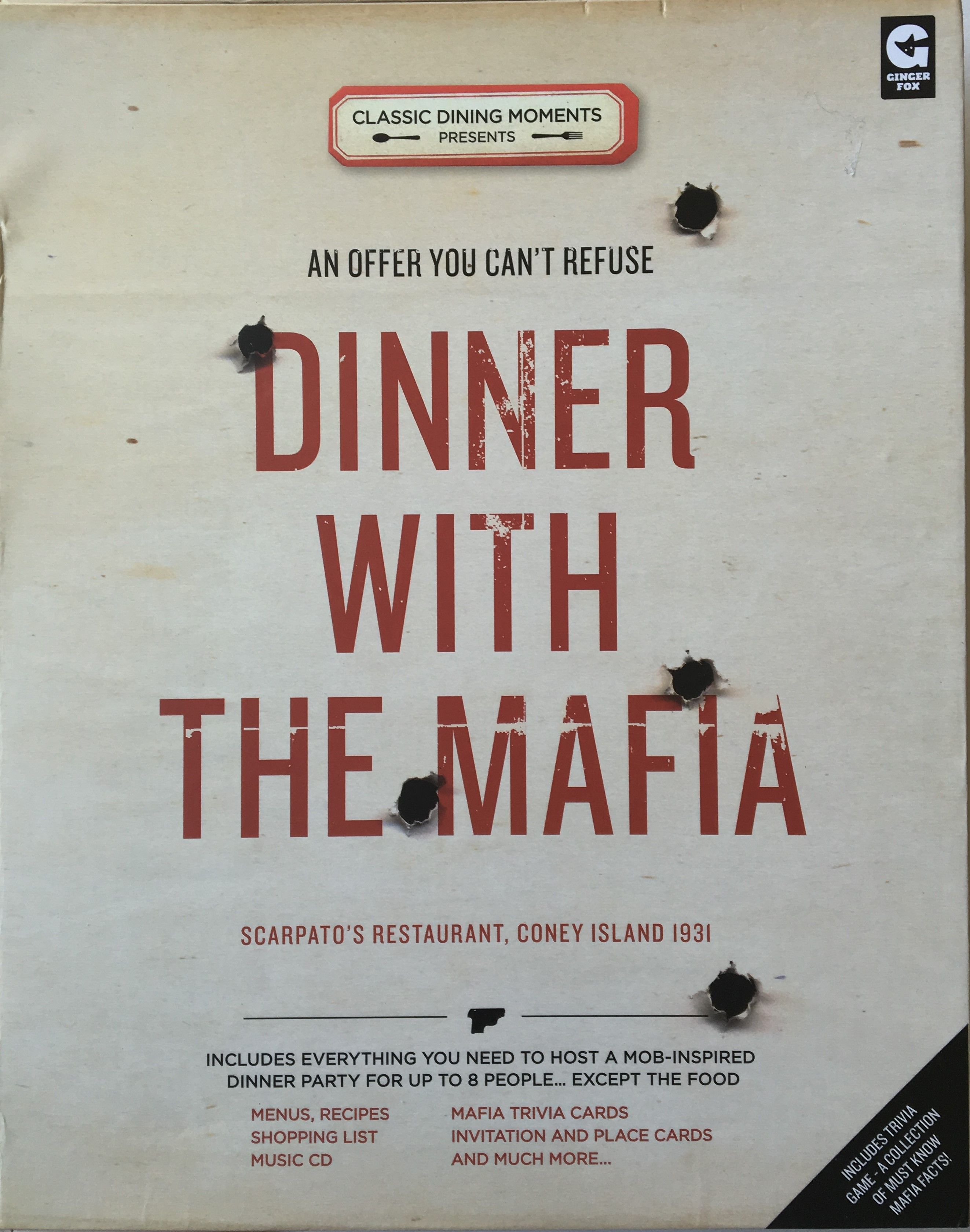 Coperta Dinner with the Mafia