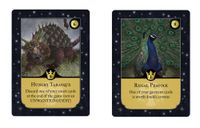 Monarch: Hungry Tarasque and Regal Peacock