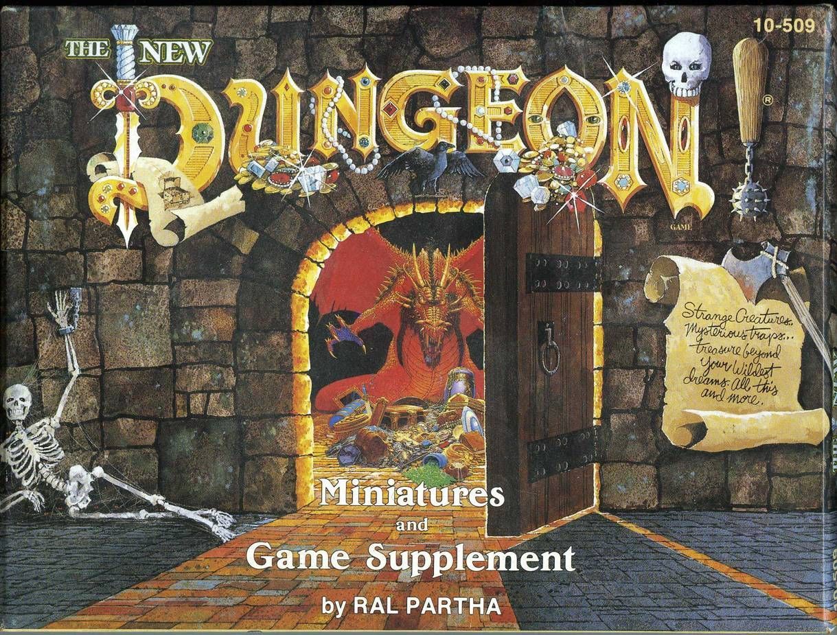 The New Dungeon: Miniatures and Game Supplement box art