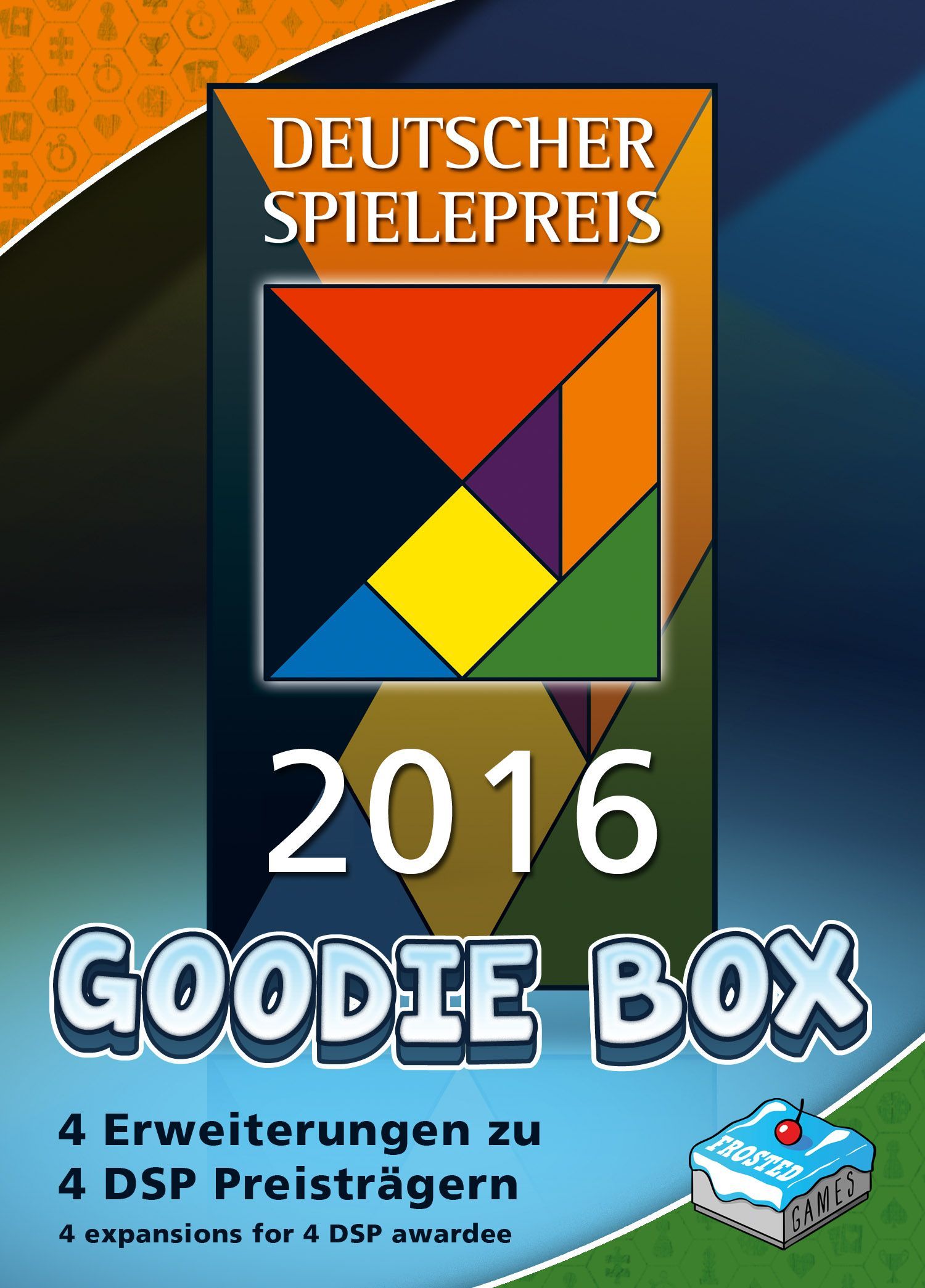 Deutscher Spielepreis 2016 Goodie Box doboz