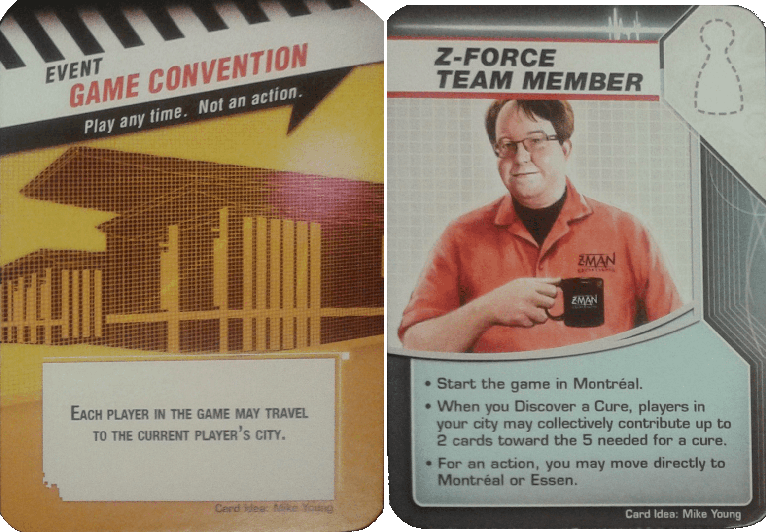 Coperta Pandemic: Gen Con 2016 Promos – Z-Force Team Member/Game Convention
