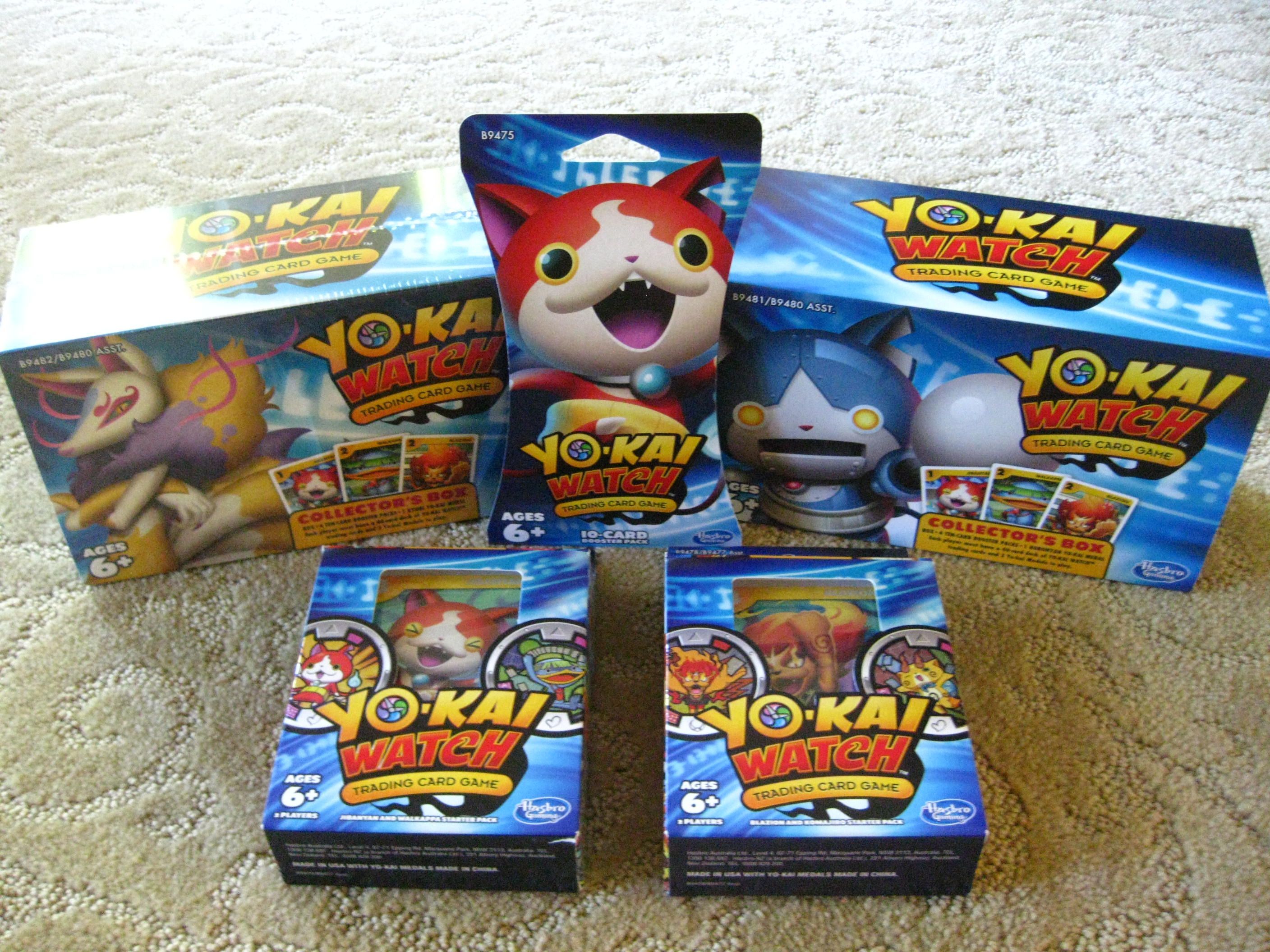 Yo-kai Watch Trading Card Game box art