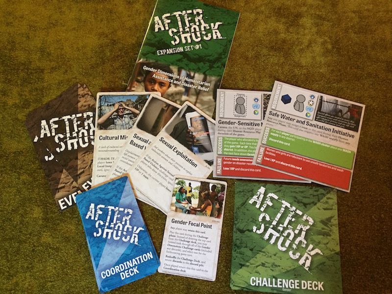 AFTERSHOCK: Expansion #1 – Gender Dimensions of Humanitarian Assistance and Disaster Relief doboz