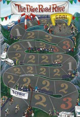 The Dice Road Race box art