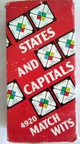 States & Capitals Match Wits box art