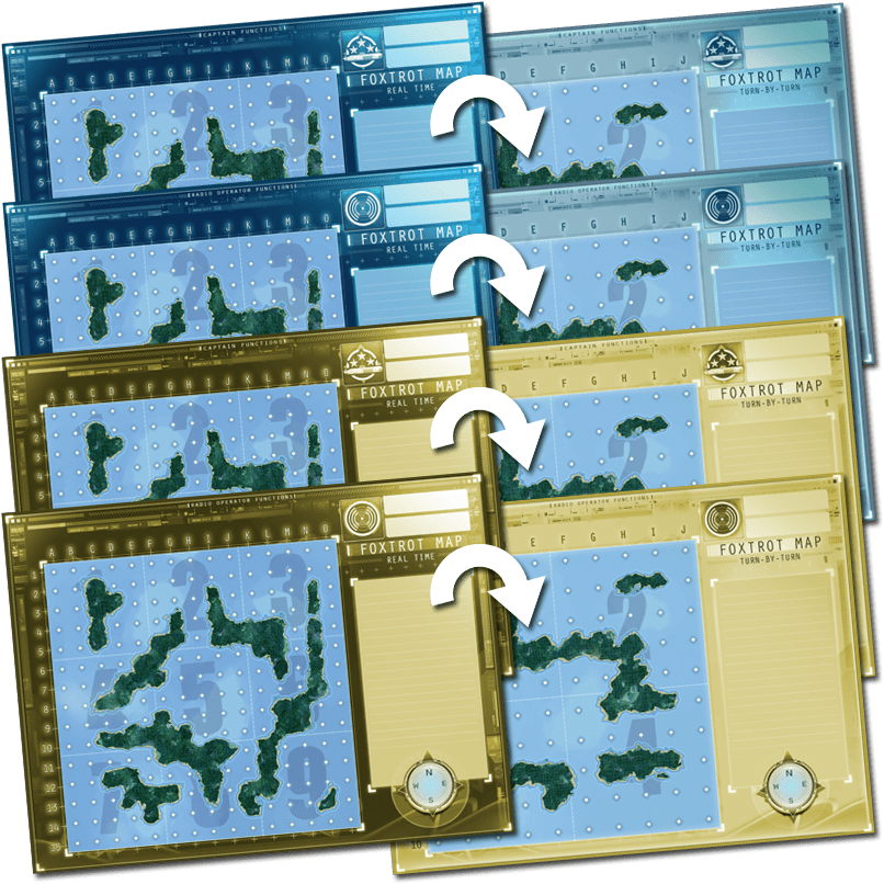 Captain Sonar: Foxtrot Map doboz