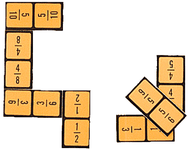 Equivalent Fraction Dominoes