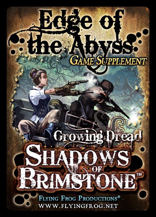 Coperta Shadows of Brimstone: Edge of The Abyss Supplement