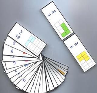 Coperta Fraction Dominoes