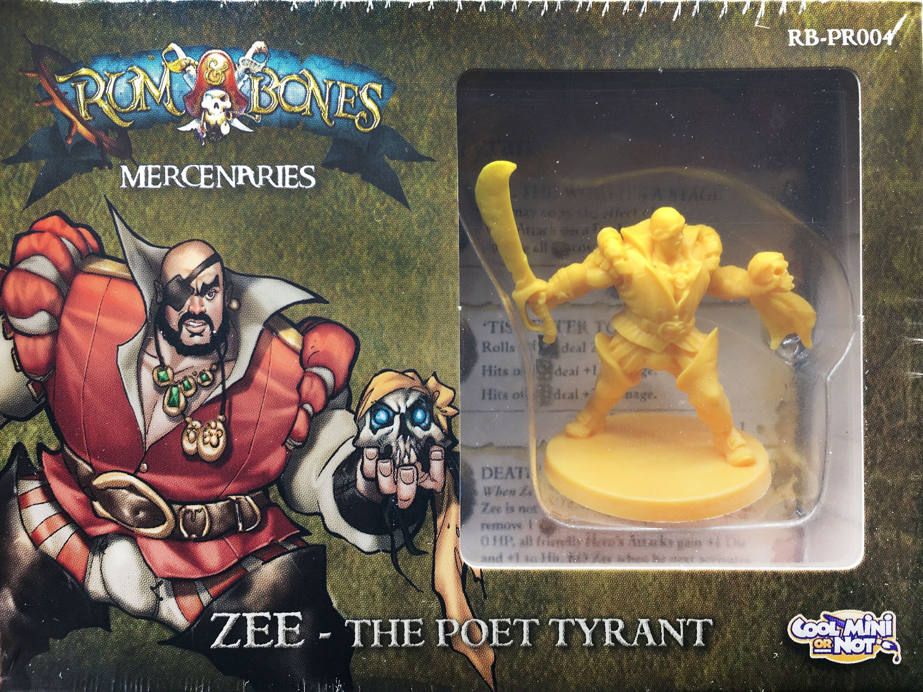 Rum & Bones: Mercenaries – Zee: The Poet Tyrant box art
