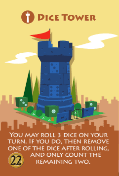 Machi Koro: Dice Tower Promo Cards box art