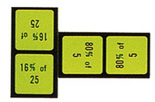 Coperta Percentage Dominoes