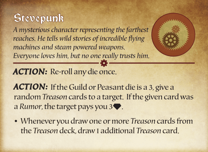 Stevepunk (fan expansion for Council of Blackthorn) box art
