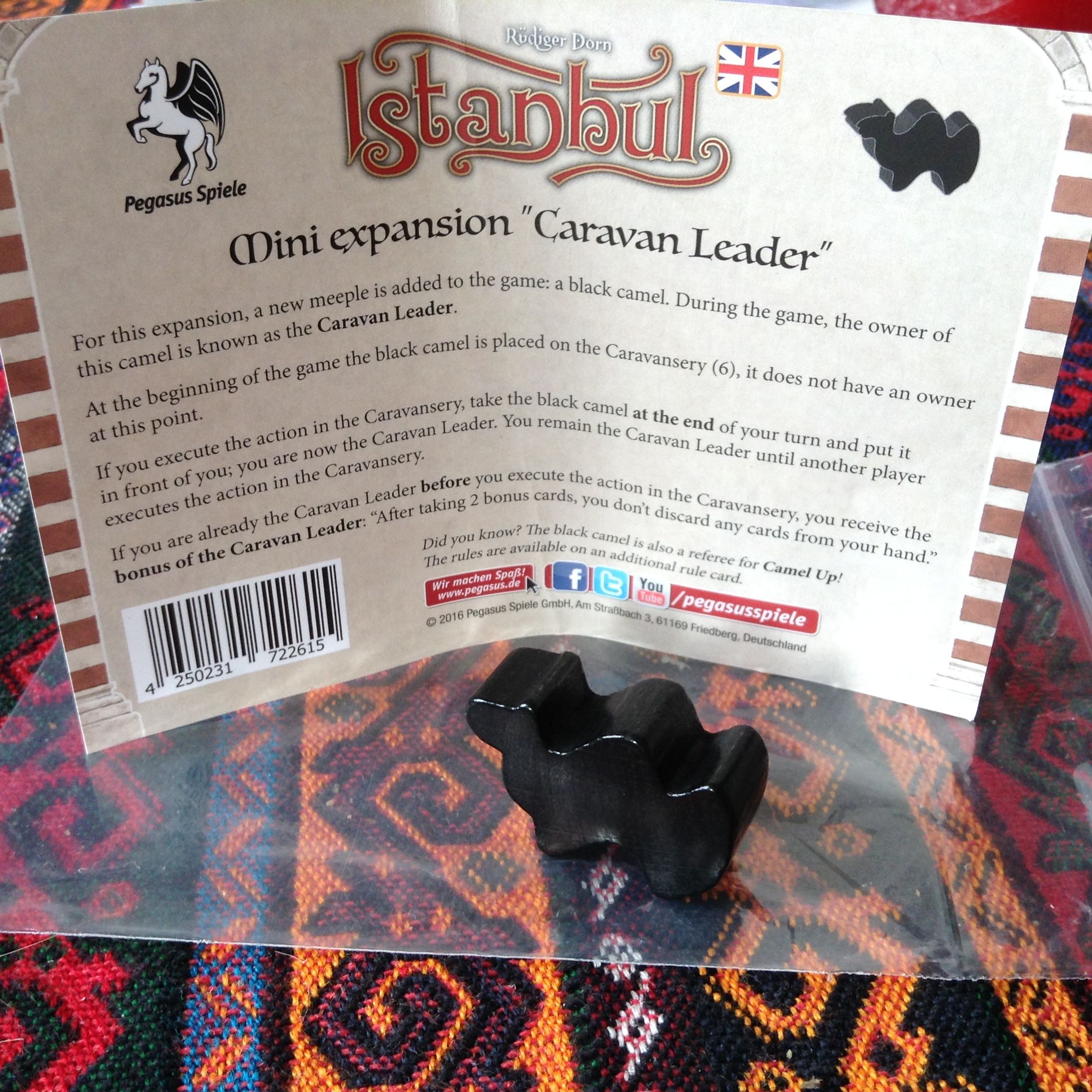 Istanbul: Caravan Leader Mini Expansion doboz