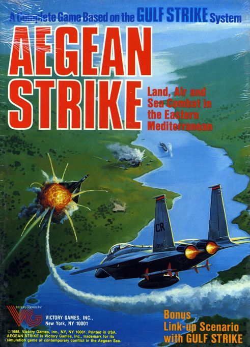 Aegean Strike: Land, Air, and Sea Combat in the Eastern Mediterranean box art