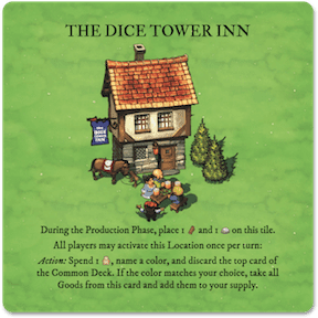 Imperial Settlers: The Dice Tower Inn box art