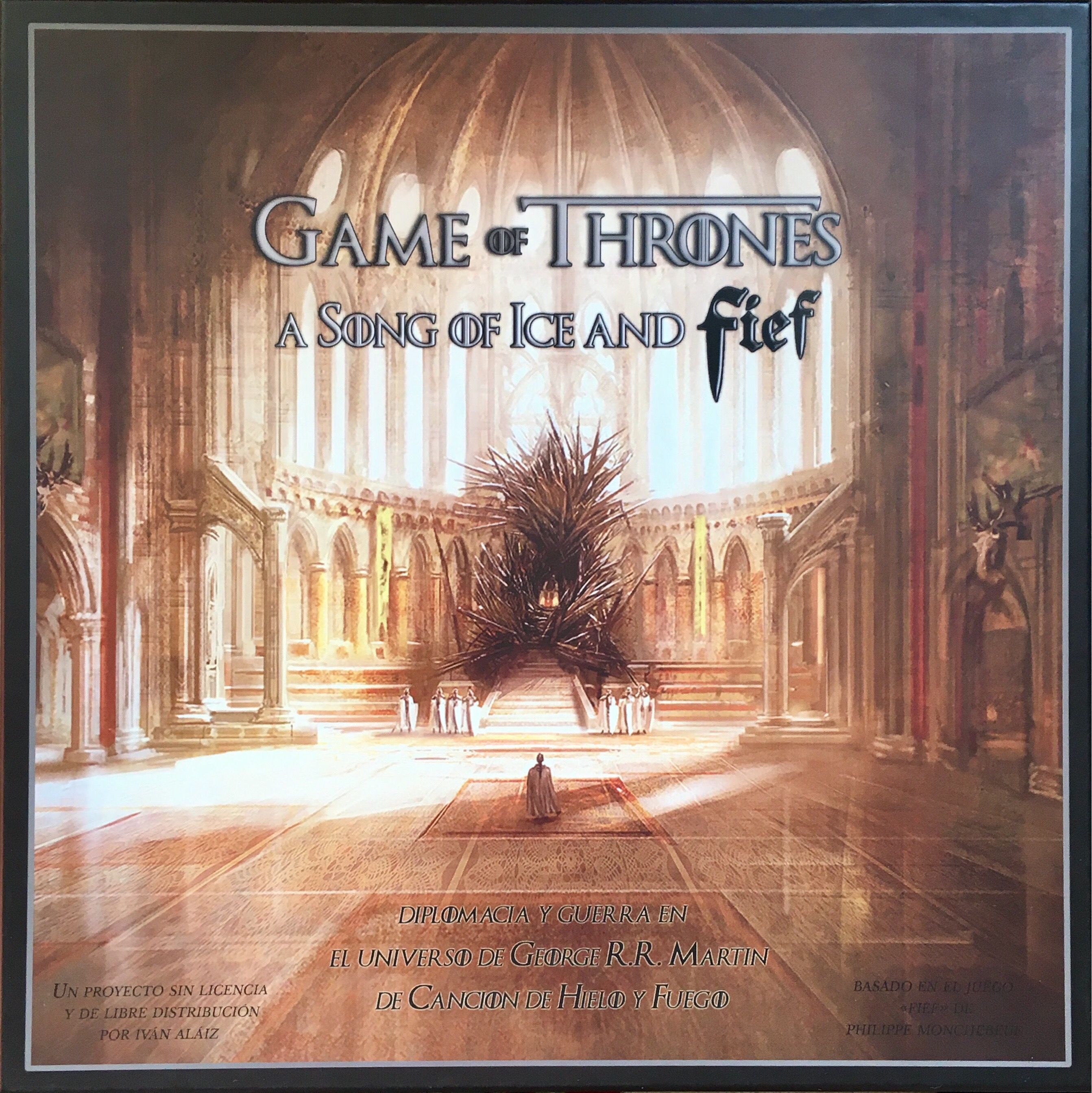 A Song of Ice and Fief (fan expansion for Fief: France 1429) box art