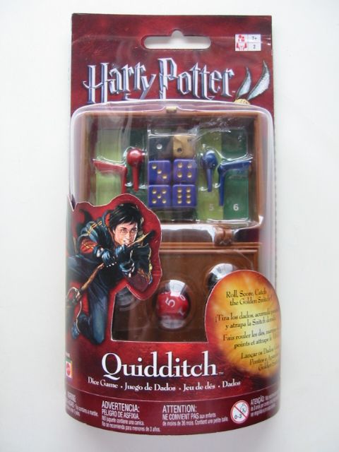 Harry Potter and The Goblet of Fire Quidditch Dice Game doboz