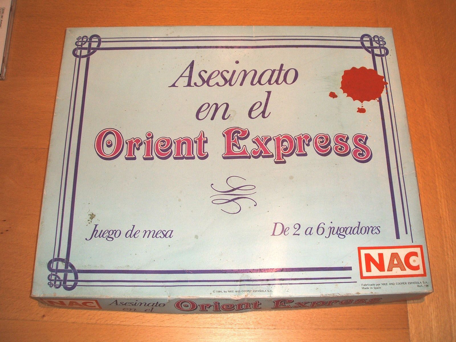 Asesinato en el Orient Express box art