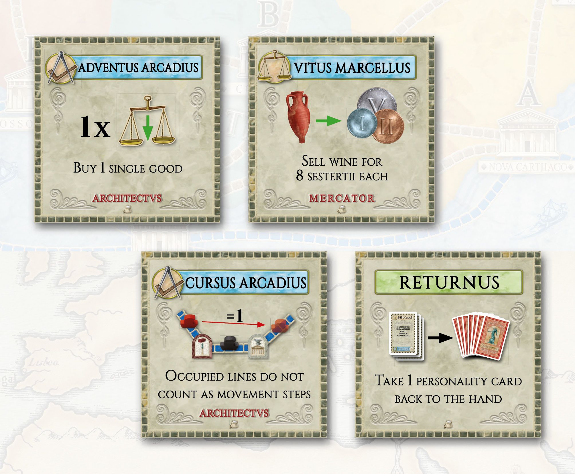 Coperta Concordia: 8 Forum Cards mini-expansion