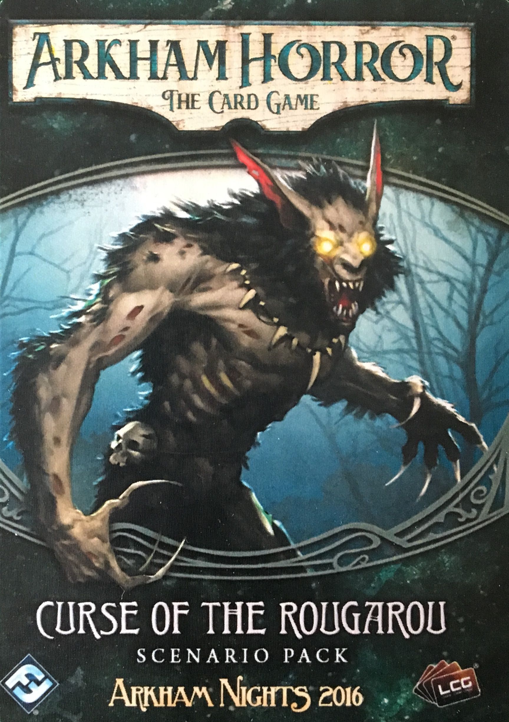 Arkham Horror: The Card Game – Curse of the Rougarou: Scenario Pack doboz