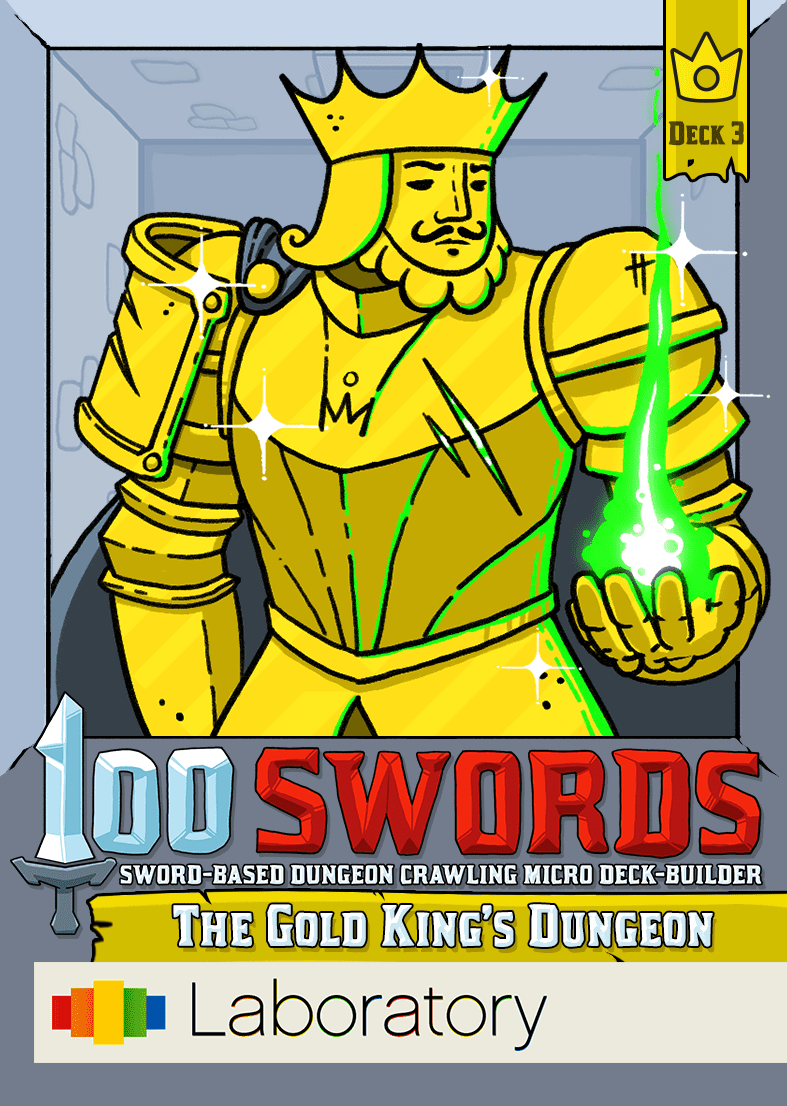 100 Swords: The Gold King's Dungeon doboz
