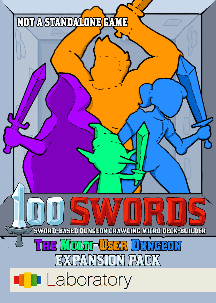 Coperta 100 Swords: The Multi-User Dungeon Expansion