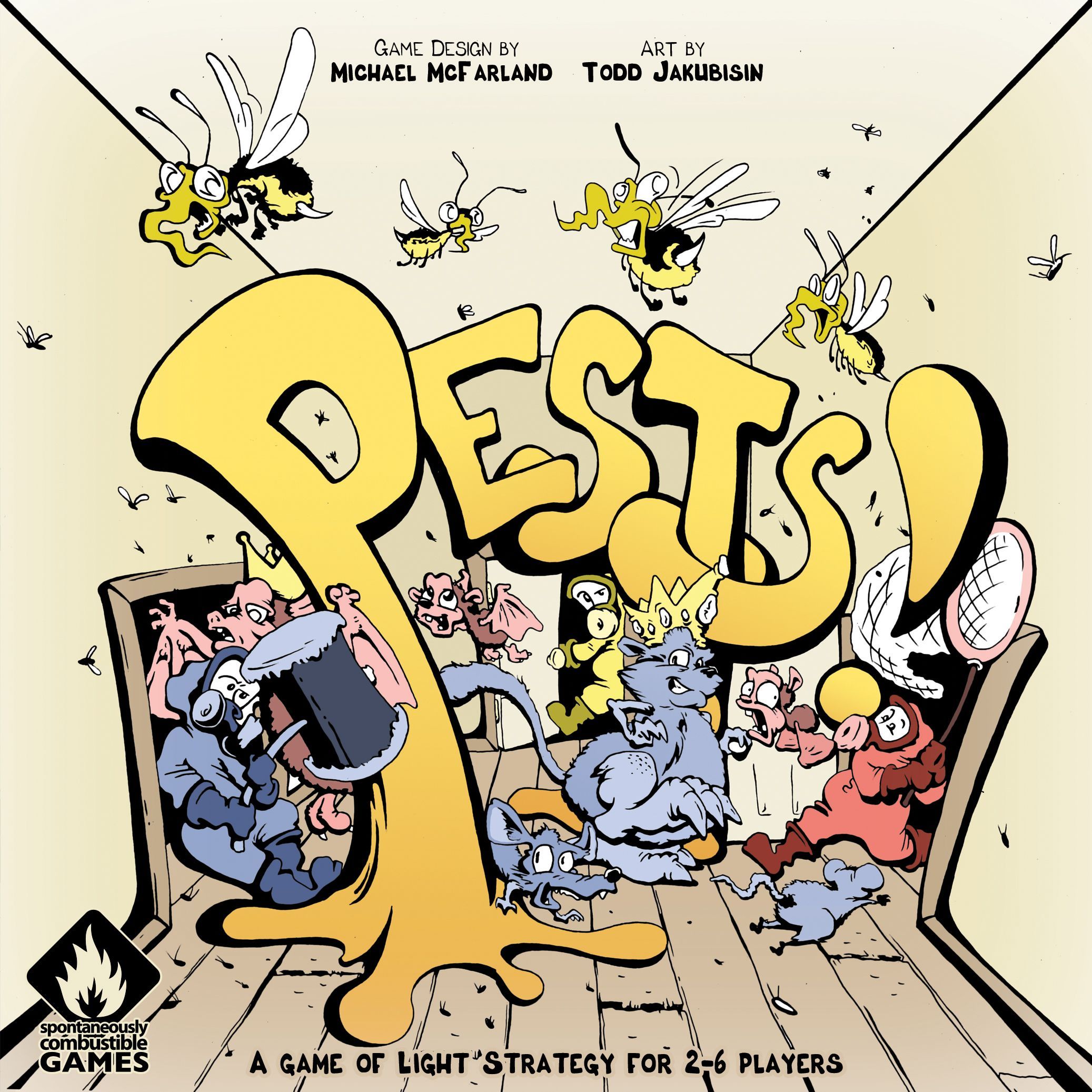 Pests! box art