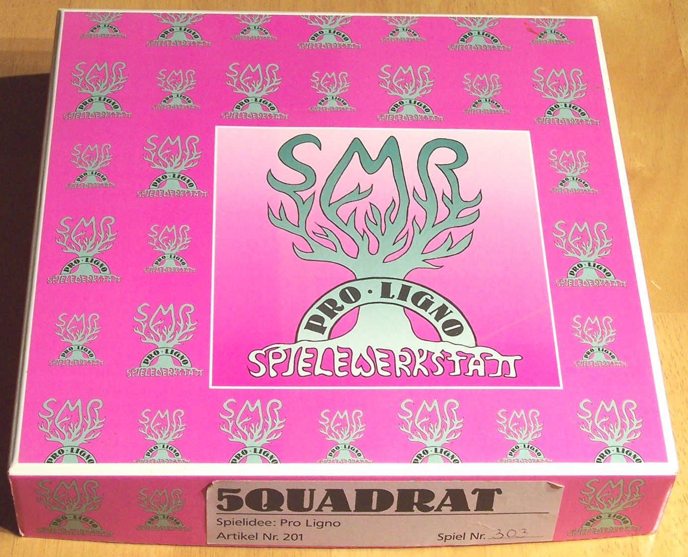 5 Quadrat box art