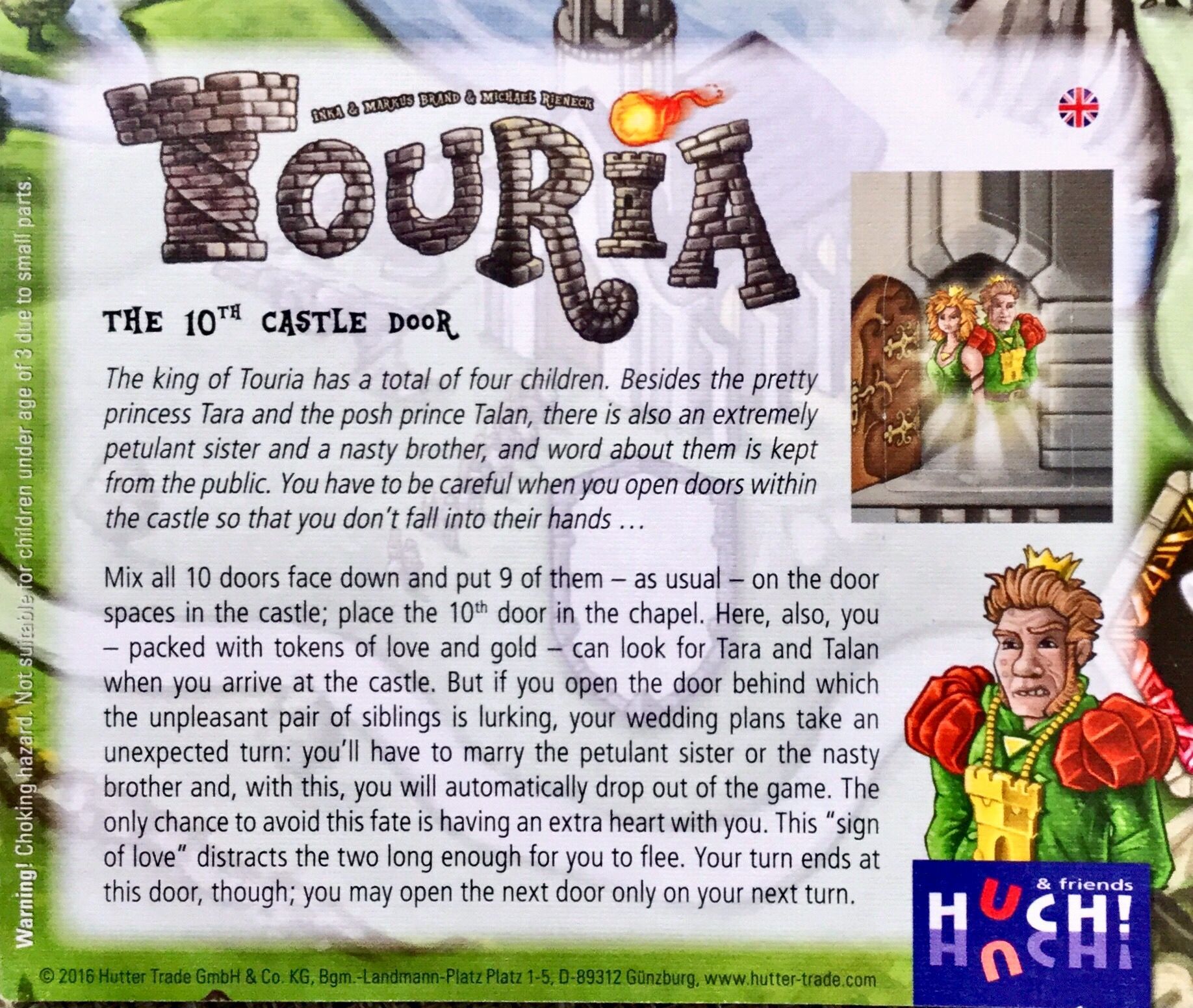 Touria: The 10th Castle Door doboz