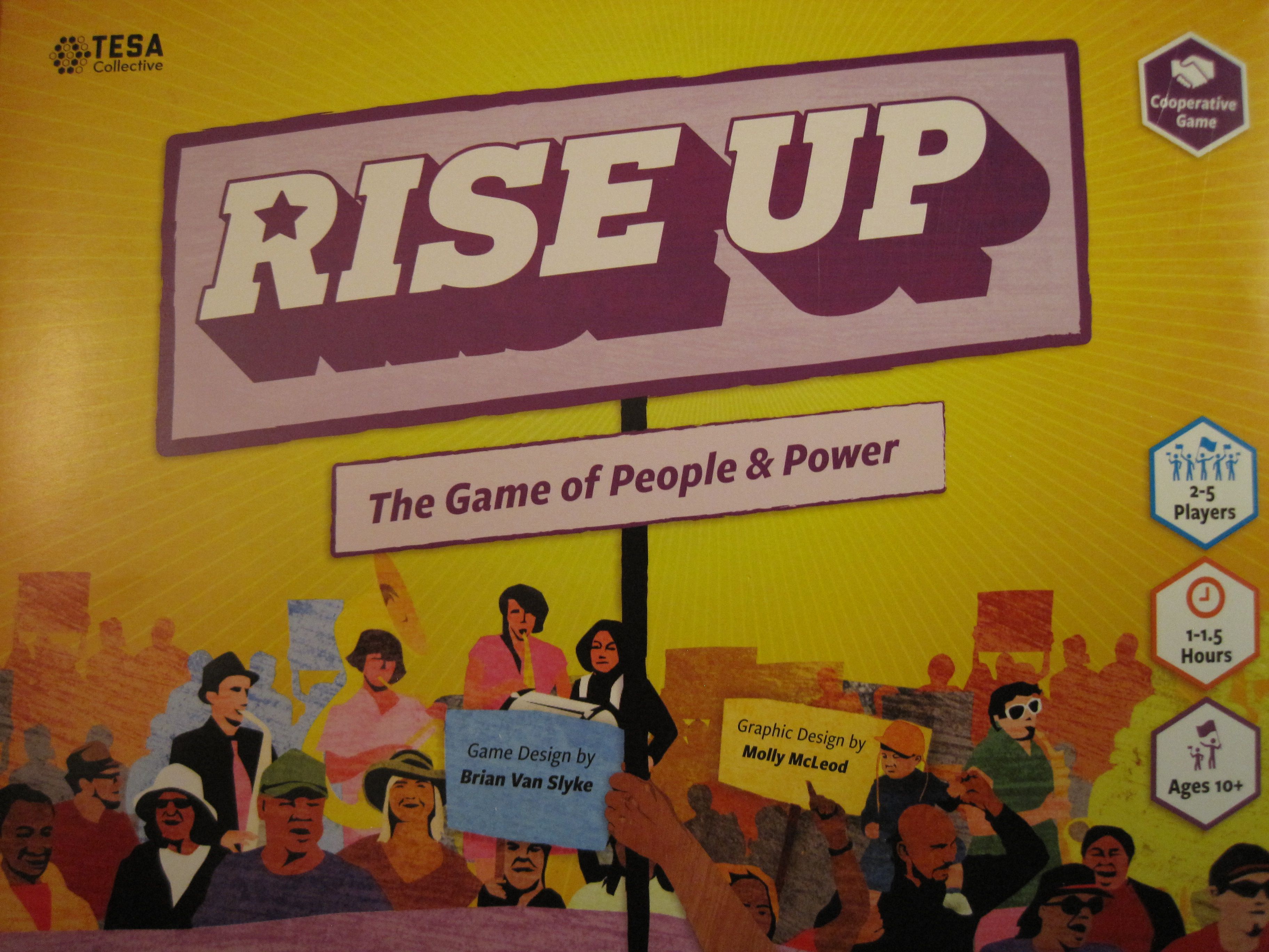 Rise Up: The Game of People and Power box art