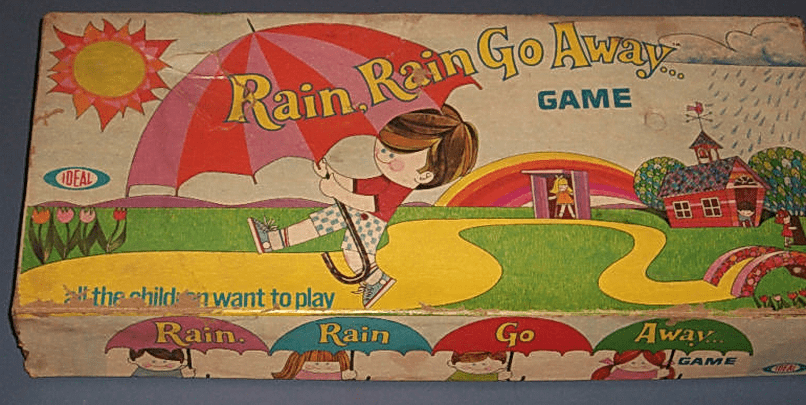 Coperta Rain, Rain Go Away...