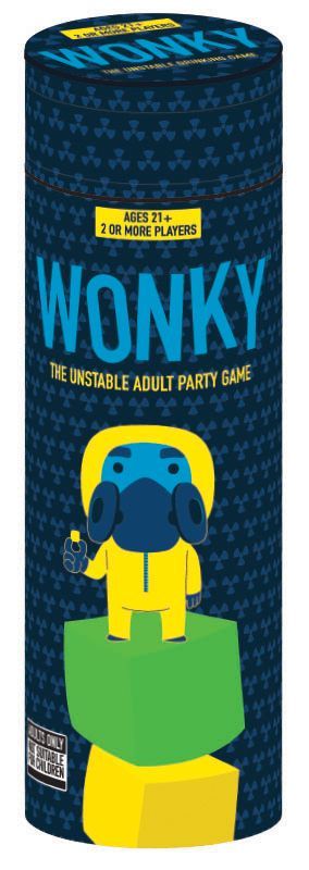 Wonky: The Unstable Adult Party Game box art