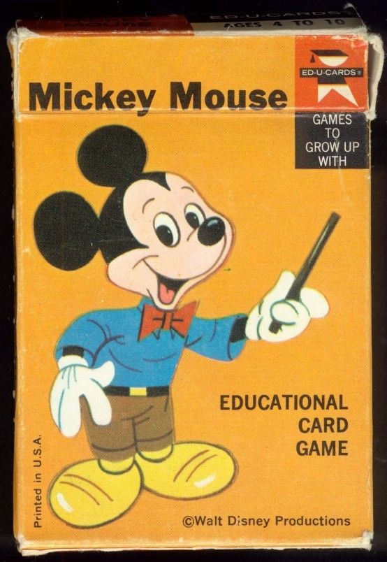 Mickey Mouse Card Game box art