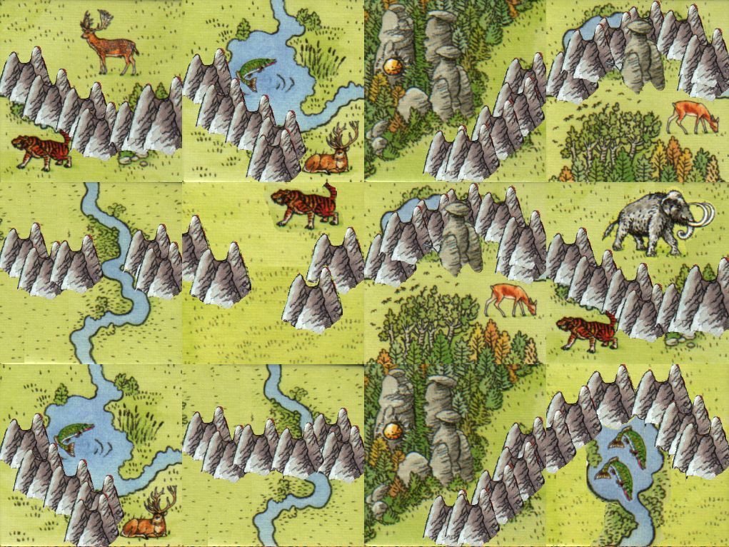 Die Steinmauer (fan expansion for Carcassonne: Die Jäger und Sammler) box art