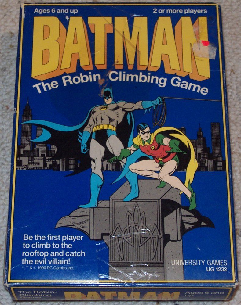 Batman: The Robin Climbing Game box art