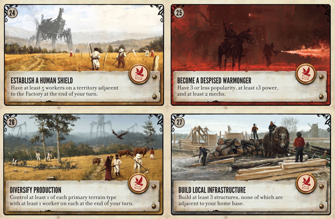 Scythe: Promo Pack #3 – Objective Cards 24-27 box art