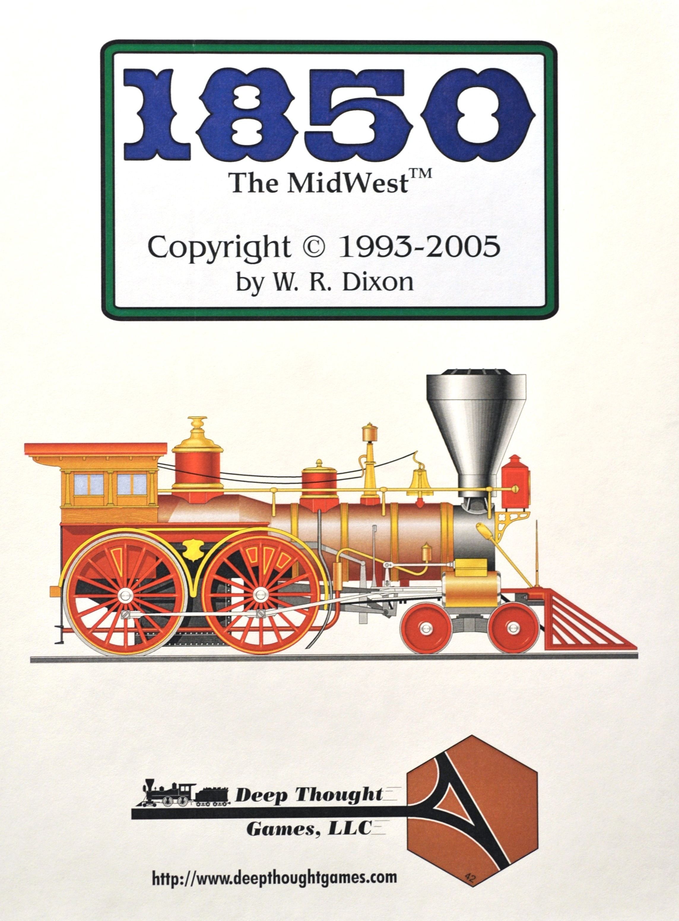 1850: The MidWest box art