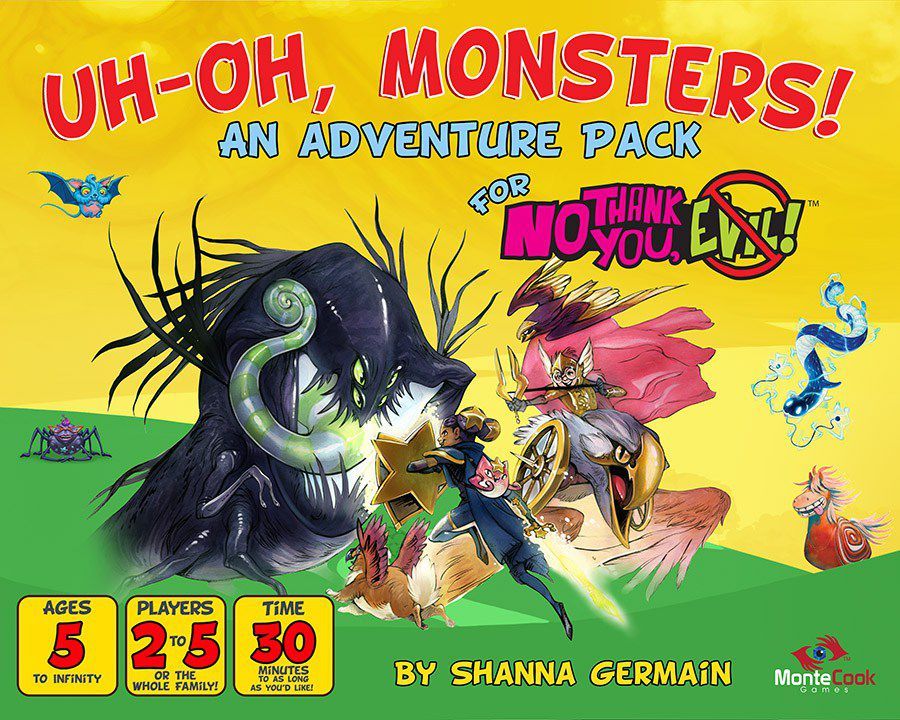 Coperta No Thank You, Evil!: Uh-Oh, Monsters!