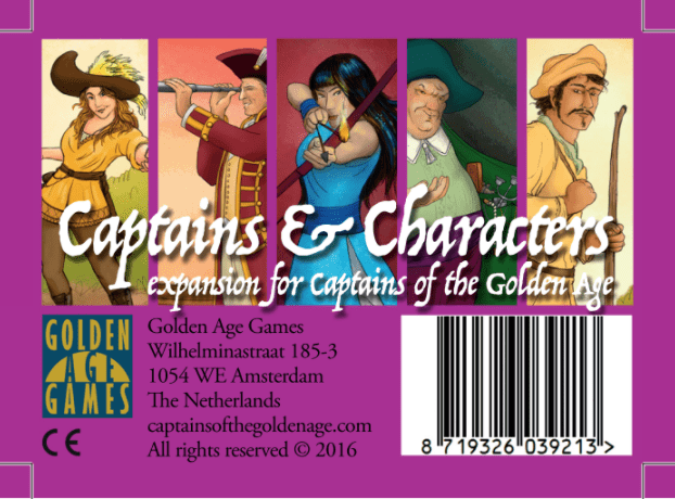 Coperta Captains of the Golden Age: Captains and Characters