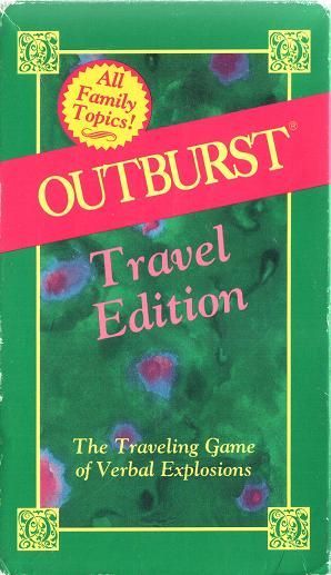 Outburst: Travel Edition box art