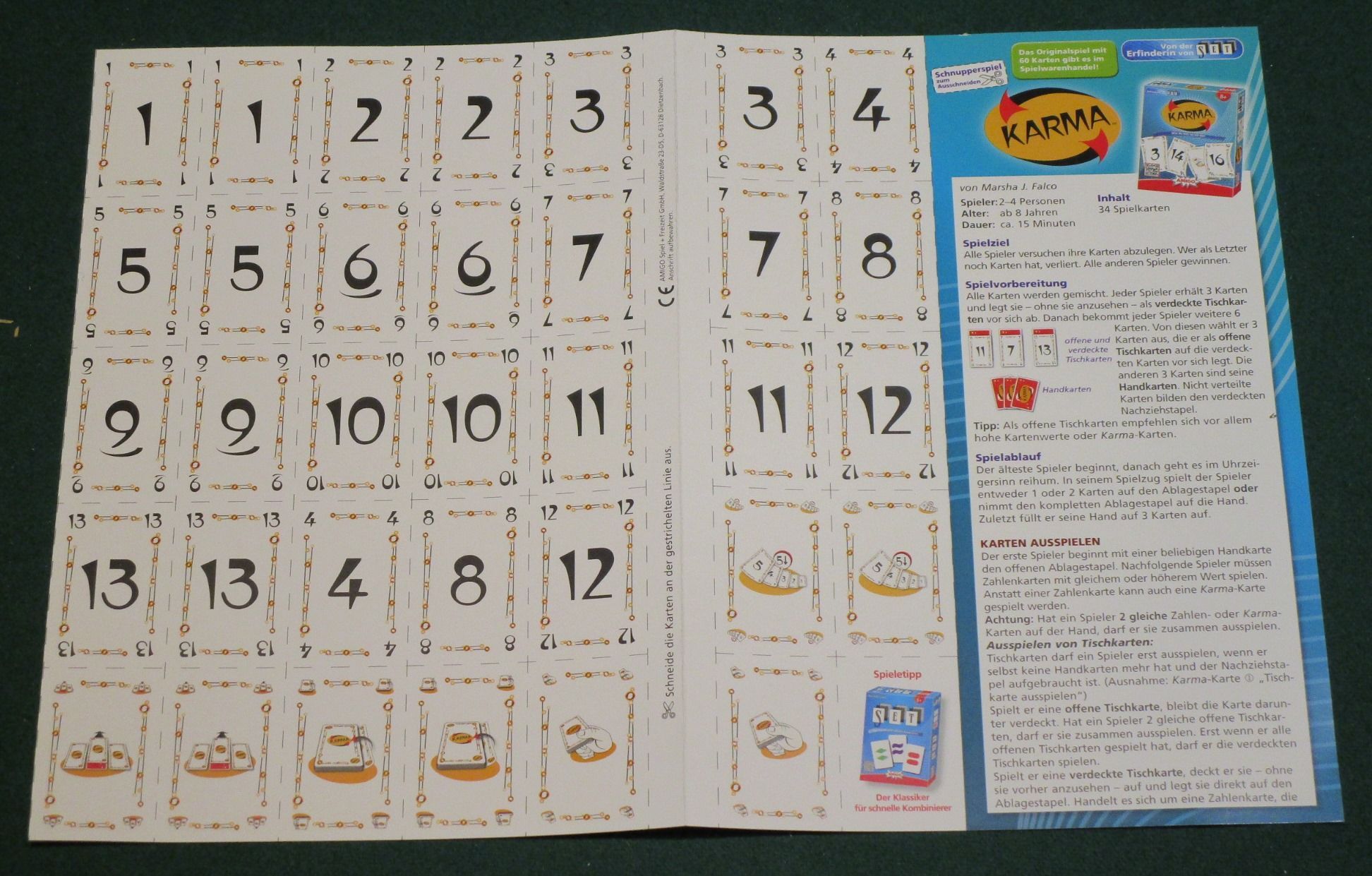 Karma Schnupperspiel box art