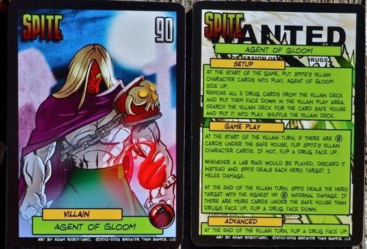 Coperta Sentinels of the Multiverse: Spite Agent of Gloom Promo Card