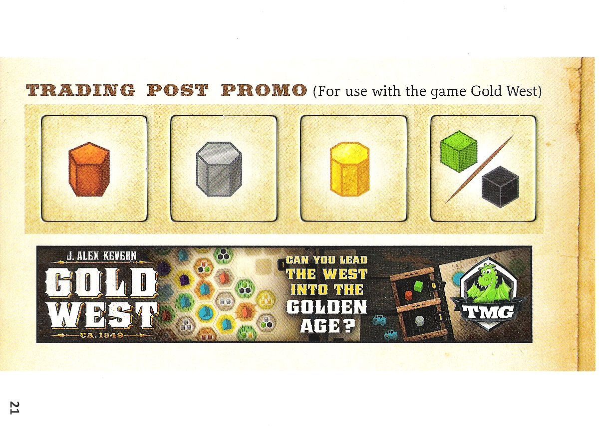 Gold West: Trading Post Promo doboz