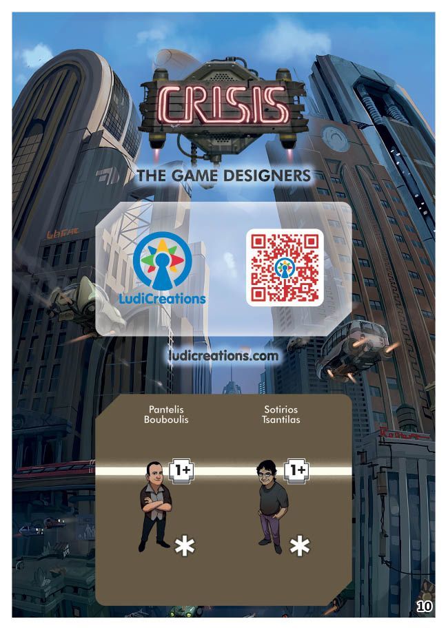 Crisis: The Game Designers box art