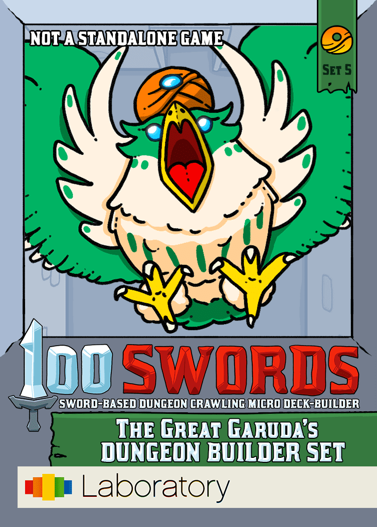 100 Swords: The Great Garuda's Dungeon Builder Set doboz