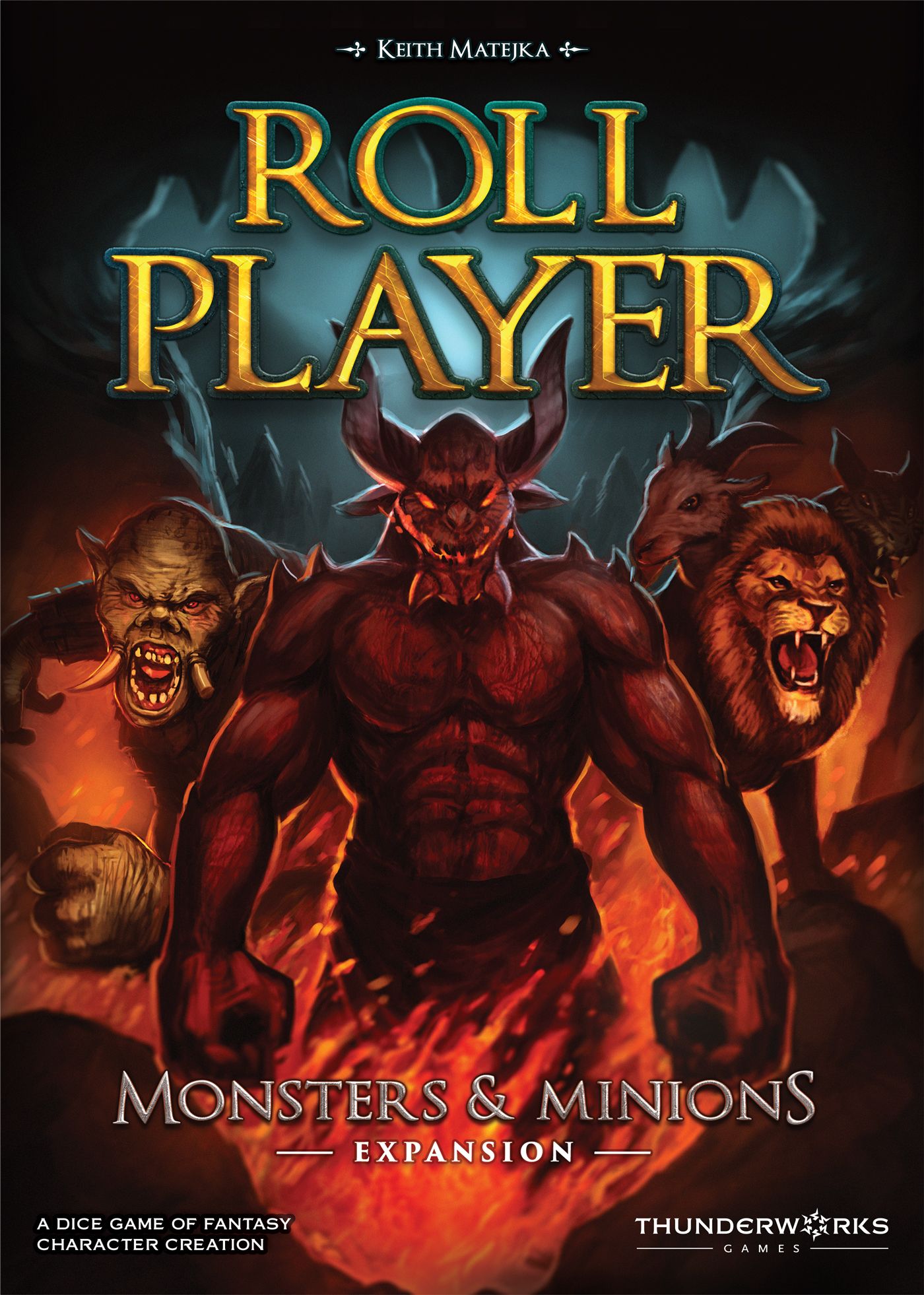 Coperta Roll Player: Monsters & Minions