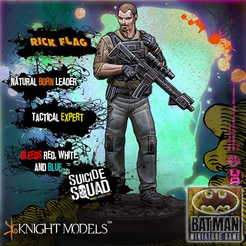 Batman Miniature Game: Rick Flag box art